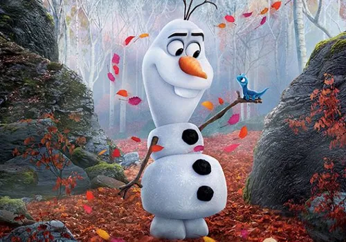 Foto tapeta Olaf Frozen 3 - Uncategorized