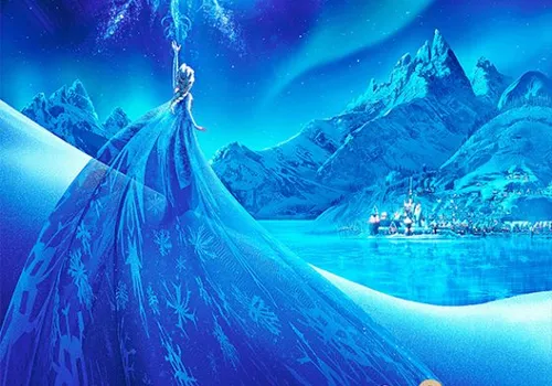 Foto tapeta Elsa Frozen 17 - Uncategorized