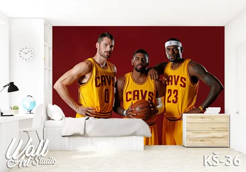 Foto tapeta Cleveland košarkaši - Uncategorized