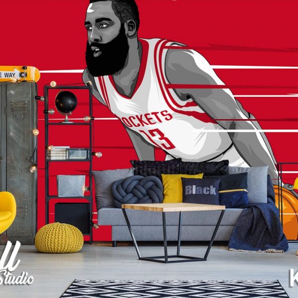 Foto tapeta James Harden ilustracija 1 - Uncategorized