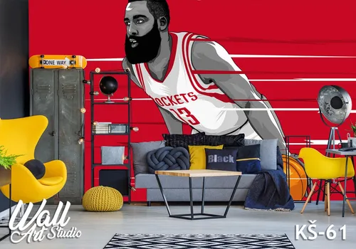 Foto tapeta James Harden ilustracija 1 - Uncategorized