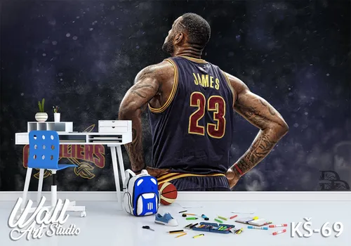 Foto tapeta Lebron James 2 - Uncategorized