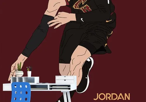 Foto tapeta Jordan Clarkson - Uncategorized