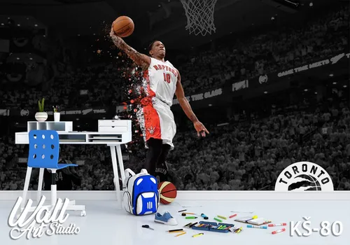 Foto tapeta Toronto Raptors zakucavanje - Uncategorized