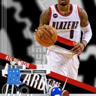 Foto tapeta Damian Lillard - Uncategorized