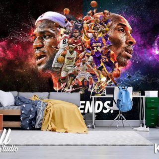 Foto tapeta Bryant i James - Uncategorized