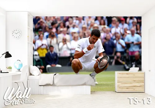 Foto tapeta Novak Đoković Vimbldon - Uncategorized