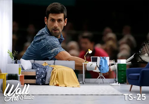 Foto tapeta Novak Đoković 1 - Uncategorized