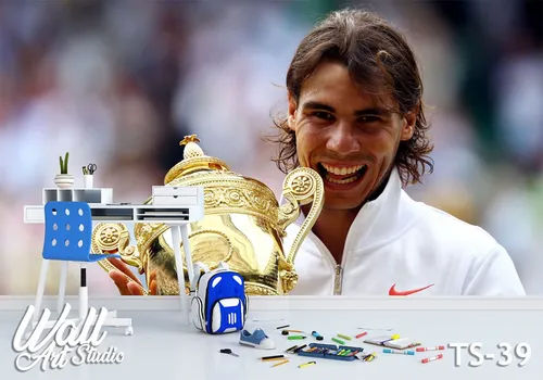 Foto tapeta Rafael Nadal pehar - Uncategorized