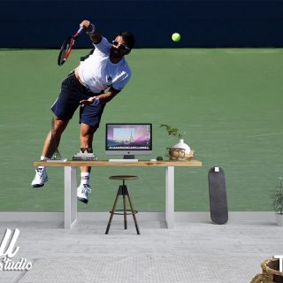 Foto tapeta Janko Tipsarević - Uncategorized