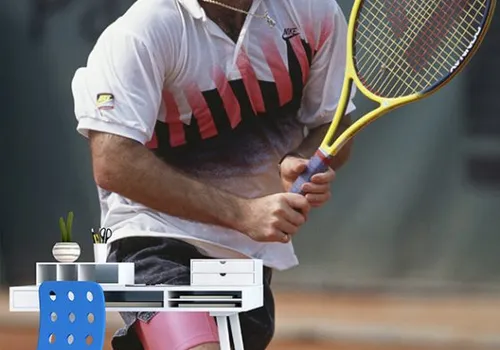 Foto tapeta Andre Agassi - Uncategorized