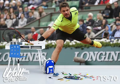 Foto tapeta Stanisalas Wawrinka 3 - Uncategorized