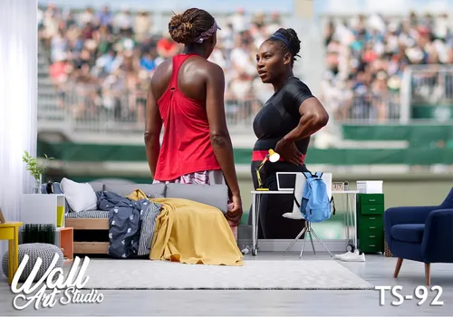 Foto tapeta Serena i Venus Williams - Uncategorized