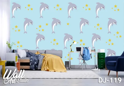 Foto tapeta delfini - Tapete za zid Dečije