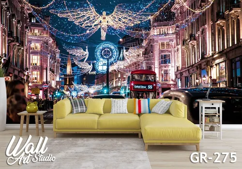 Foto tapeta London ulica - Fototapete za zid - Gradovi