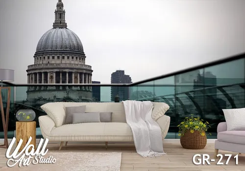 Foto tapeta London kupola - Fototapete za zid - Gradovi