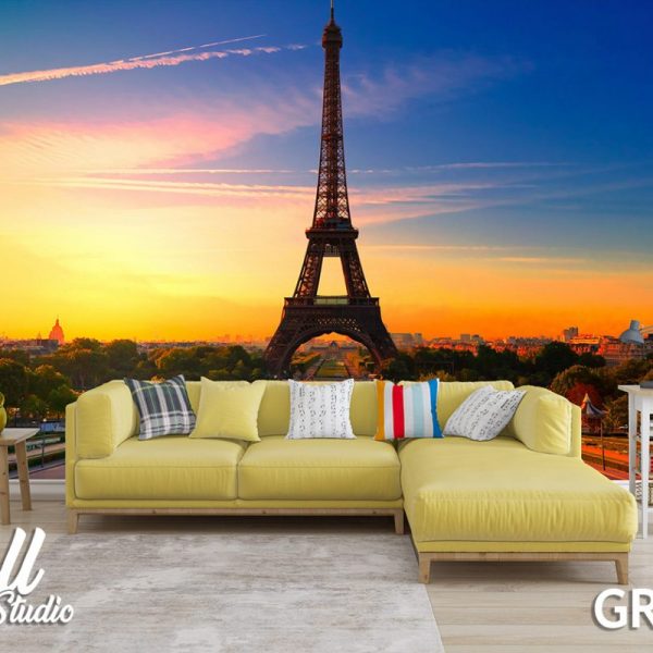 Foto tapeta Pariz Ajfel - Fototapete za zid - Gradovi
