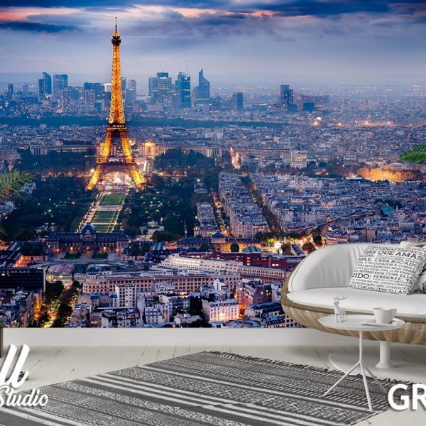 Foto tapeta Pariz panorama 2 - Fototapete za zid - Gradovi