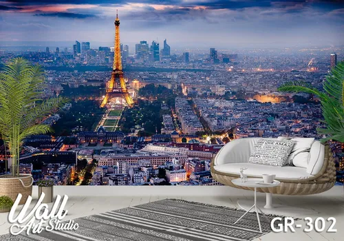 Foto tapeta Pariz panorama 2 - Fototapete za zid - Gradovi