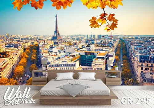 Foto tapeta Pariz panorama - Fototapete za zid - Gradovi