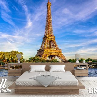 Foto tapeta Pariz Ajfel 1 - Fototapete za zid - Gradovi