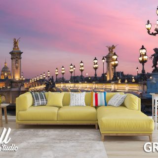 Foto tapeta Pariz most - Fototapete za zid - Gradovi