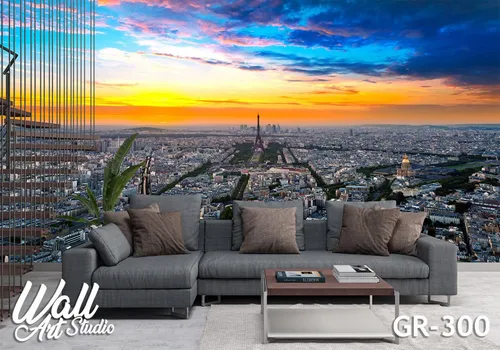 Foto tapeta Pariz panorama 1 - Fototapete za zid - Gradovi
