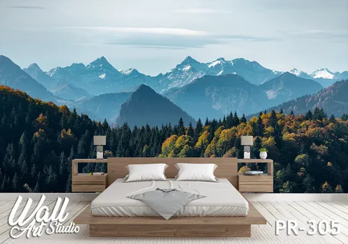 Foto tapeta planinski pejzaž 9 - Tapete za zid Priroda