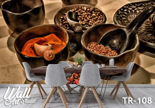 Foto tapeta začini - Tapete za zid Trpezarija