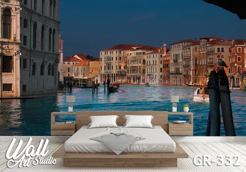 Foto tapeta Venecija kanal 2 - Fototapete za zid - Gradovi