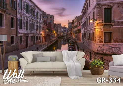 Foto tapeta Venecija kanal 3 - Fototapete za zid - Gradovi