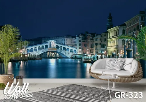 Foto tapeta Venecija most - Fototapete za zid - Gradovi