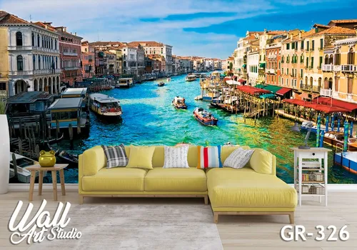 Foto tapeta Venecija panorama 1 - Fototapete za zid - Gradovi