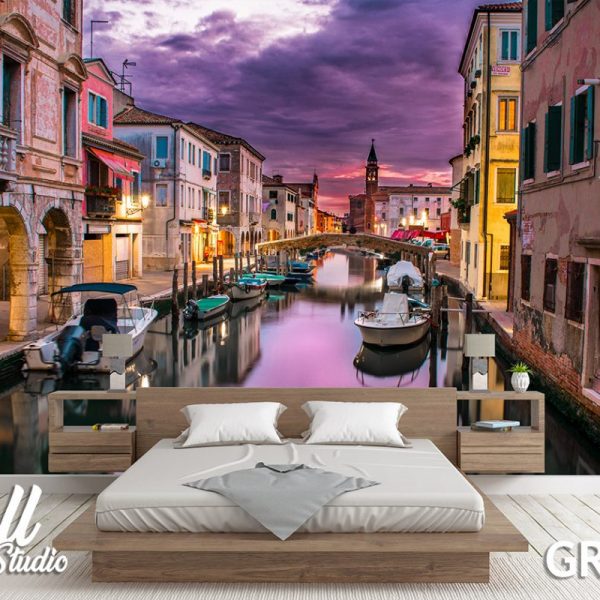Foto tapeta Venecija kanal - Fototapete za zid - Gradovi