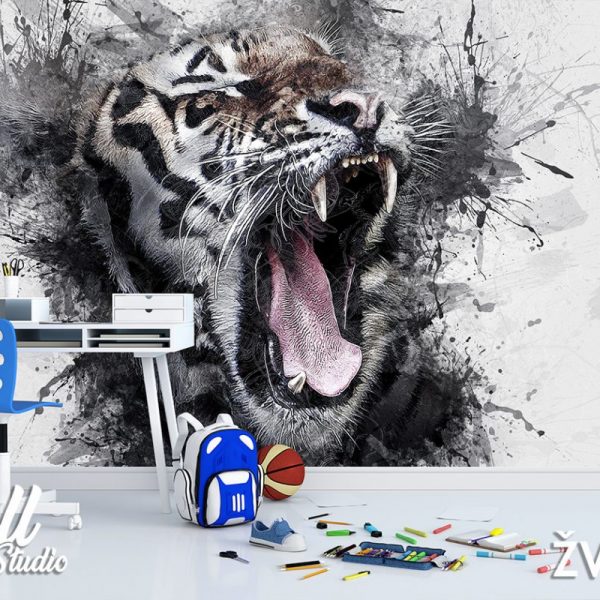 Foto tapeta tigar - Tapete za zid Životinje
