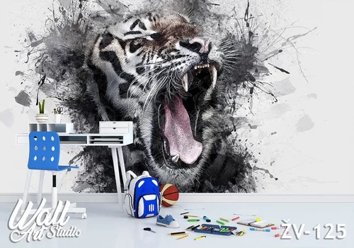 Foto tapeta tigar - Tapete za zid Životinje